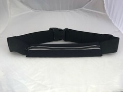 New Travel Flexible Waist Belt Pouch Black. Best Price!