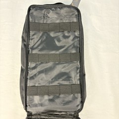 Bag and Carry Versatile Travel Hanging Toiletry and Cosmetic Bag, Black, 12x6x4”