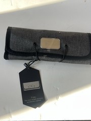 Folio Travel & Tech Organizer 600d Polyester Water & Dirt Resistant Gray New NWT