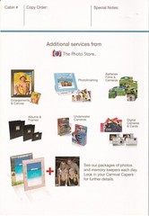 Carnival Cruise Travel Agent Photo Folder Bundle 5-5&Prime;x7&Prime; and 10-8&Prime; x 10&Prime; REDUCED