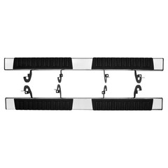 6&Prime; Stainless Steel Running Boards for Silverado/Sierra Crew Cab, 2Pcs 500LBS