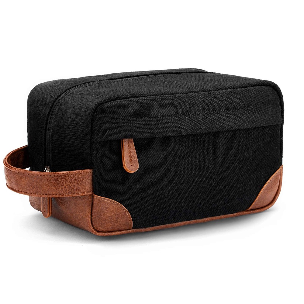 Vorspack Travel Toiletry Bag Hanging Toiletry Bag for Men Water Resistant Canvas