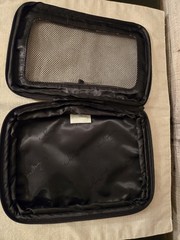 Vera Bradley Travel Cosmetic Organizer Case Makeup Toiletry Bag Retired Pattern