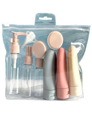 11PCS TRAVEL BOTTLE SET FOR TOILETRIES.