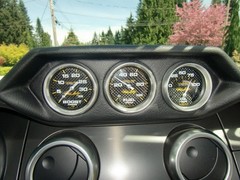 2005-2009 Ford Mustang Shelby Center Dash Gauge Pod – Blank (No Holes Drilled)