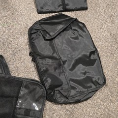 Packing Cubes 9 Piece Travel Set Suitcase Organizer Hanging Toiletry Shoe Bag +