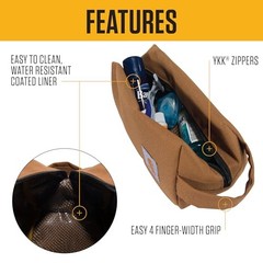 Durable Travel Kit, Organize Essentials W/the Water Resistance Industry Red