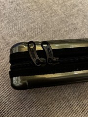 RIMOWA x EVA air Dark Green Hard Shell Zip Zipper Travel Case Organizer Pouch