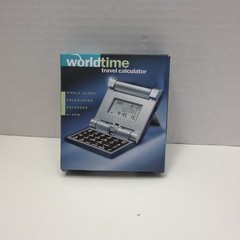 World Time Travel Calculator Includes batteries