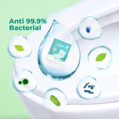 Toilet Seat Cleaning Wipes Disinfection Anti Germ Wet Tissue 50pcs per box