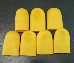 TRAVEL! Bottle Covers 7 Pk Silicone Full/Travel Container Sleeves, Stretch (104)