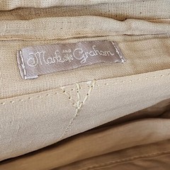 Mark & Graham Chocolate Everyday Leather Travel Bag Pouch NWOT Free Ship « C/H »