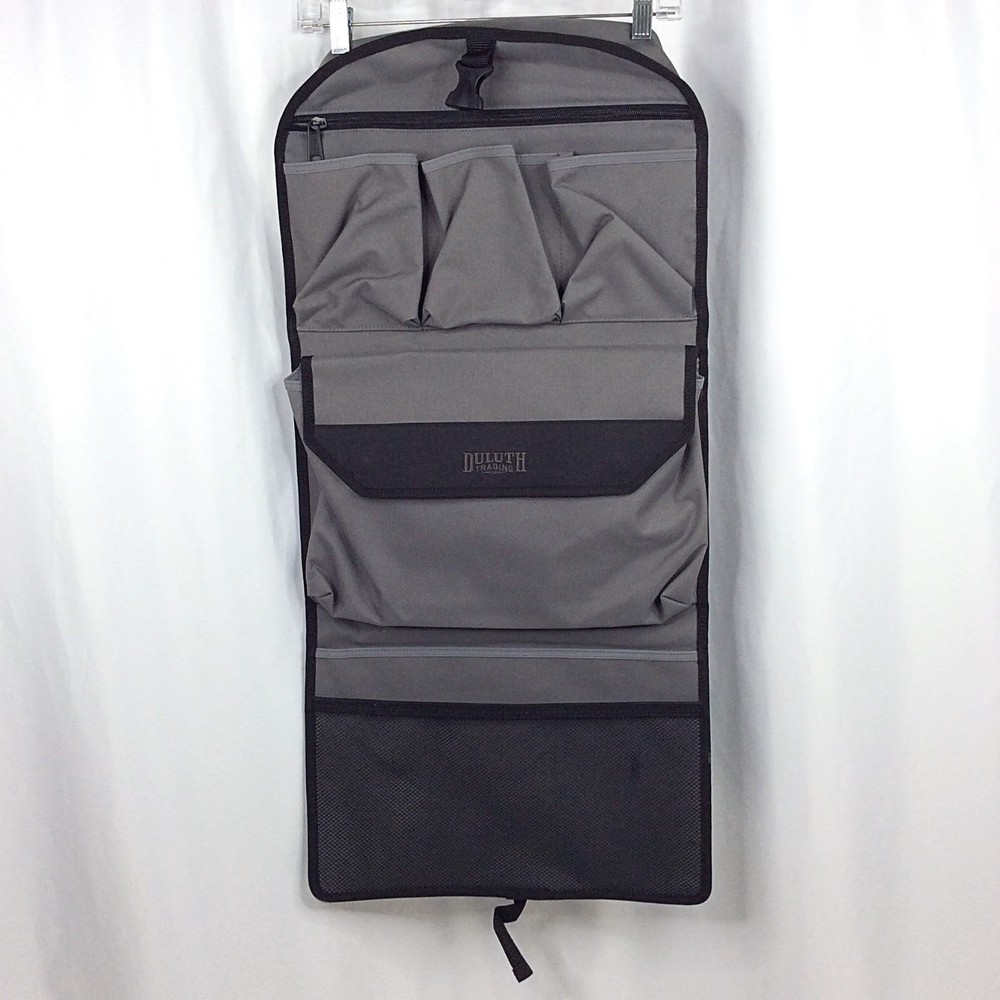 Duluth Trading Co Backseat Car Organizer Over The Seat Travel Pockets Foldable