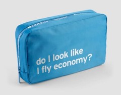 Airport Tag Do I Look Like I Fly Economy Packing Bag