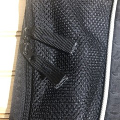 Duluth Trading Black Zippered Suitcase Organizer Accessory Toiletry Bag/Pouch