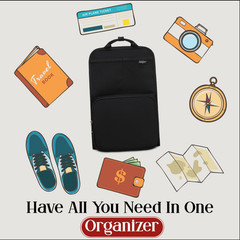 Clearance: FlexPack Urban Backpack Organizer | NEW | BLU | 40% Off (MSRP $39.99)