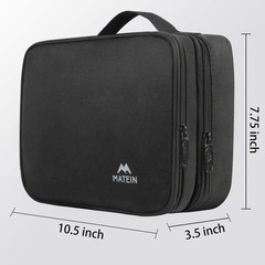 Medium Travel Case for Electronics – Water-Resistant & Well-Organized Design