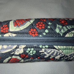 Vera Bradley Nomadic Cosmetic Bag Quilted Zip Pouch Travel