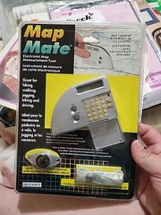 NEW Map Mate Electronic Map Measurement Tool w/Bonus Mini-Compass & Strap