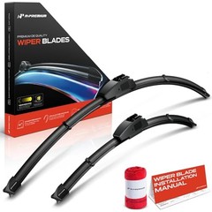 26&Prime; + 18&Prime; Windshield Wiper Blades – Compatible with Maserati Quattroporte