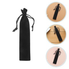 30 Pcs Soft Lint Fabric Pencil Pouches Drawstring Pen Bags For School And Travel