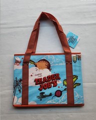 Trader Joe&rsquo;s Stand-Up Collapsible Grocery Tote Bag – Holds Up To 6 Gallons
