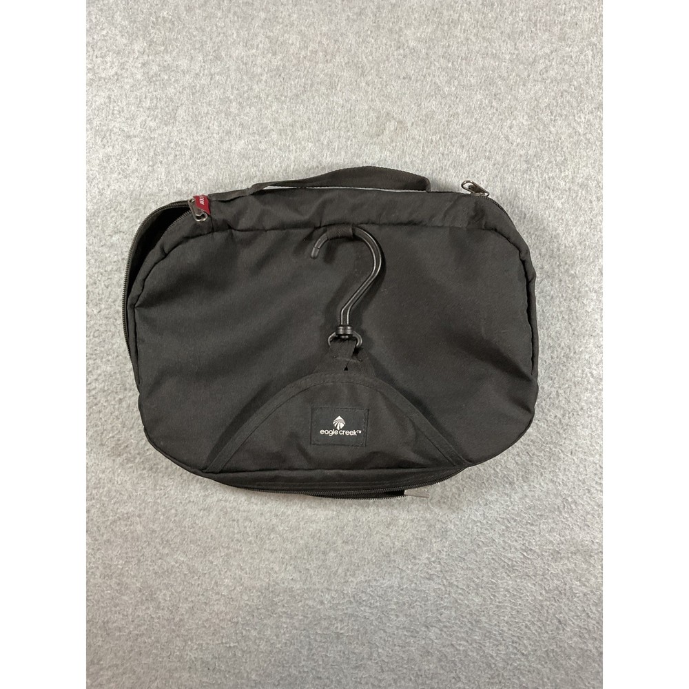 Eagle Creek Pack-It System Hanging Toiletry Kit Travel Organizer Bag Black
