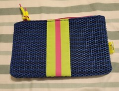 Small Pencils Pouch, Colorful Zip-Up