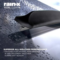 810334 Total Clear Beam Wiper Blades 24&Prime; & 18&Prime; Windshield Wipers for A…