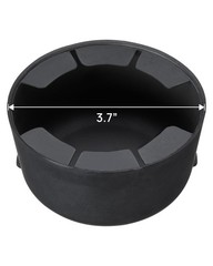 JOYTUTUS Cup Holder Insert 3.7&Prime; Compatible with Trailblazer 1Pack, Black