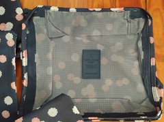 New Travel Season 7 Piece Secret Pouch Waterproof Navy Daisy Luggage Organizer