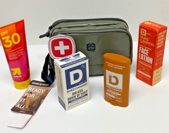 SwissGear Men’s Travel Toiletry Kit Duke Cannon SPF Bundle New Gift Set