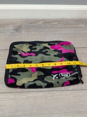 Lug Nap Sac Blanket + Pillow 2-in-1 Set Green Pink Camo Travel
