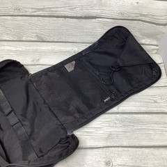 LL Bean Black Hanging Nylon Travel Bag Organizer Cosmetics Camping