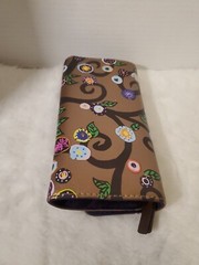 St Jude Rose Metallic Gold Trifold Travel Jewelry Case Pouch Flower Vine 4&Prime;X8&Prime;