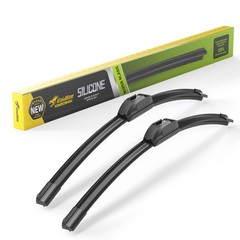 24 Silicone Windshield Wiper Blades 2Pack for Dodge Ram 15005500 20022022&Prime;