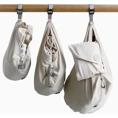 trtl Packing Pods, grayish color – Hanging Packing Cubes for Travel –