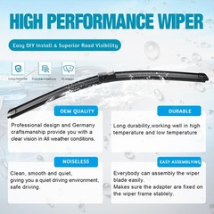 BMW X3 Wiper Blades Replacement Set 20112017 | Easy DIY Install, OEM Quality