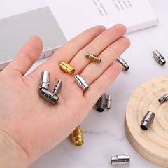 6 pcs for lanyard, magnetic separators 0.2&Prime;, bronze