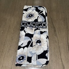 Vera Bradley Straighten Up Flat Iron Cover Case “camellia” Heat Resistant Lining