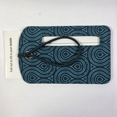 Collette Travel Organizer Pouch & Luggage ID Tag Recycled Zip Case 10.5×7