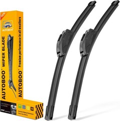 AUTOBOO 26&Prime; 16&Prime; Windshield Wiper Blades Set OEM Quality Premium