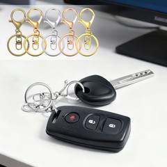 30 pcs metal hooks, gold/grey black