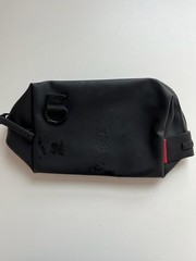 Chipotle Black Toiletry Bag Dopp Kit Travel Shaving Wash Case Cosmetic Unisex