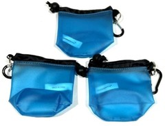 Toiletry Bag Norwood Clip On Blue (3-Pack) 106881