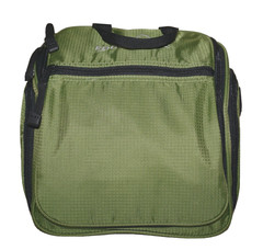 EDDIE BAUER Spring Green Nylon Travel Toiletry Hanging Pouch 11×8