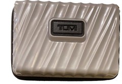 TUMI Delta for Delta HARD SHELL Travel Kit Case w/Accessories Included 6” x 4”