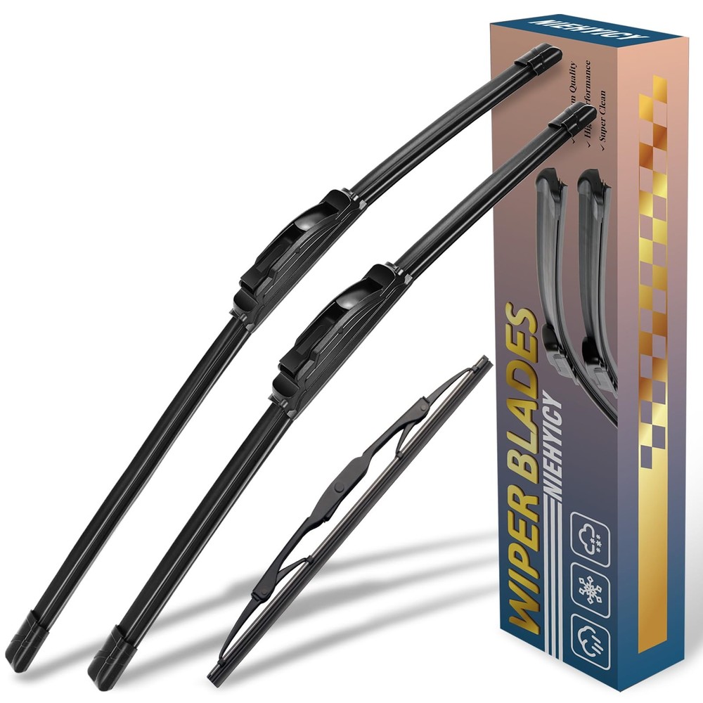 Windshield Wiper Blades Set for Jeep Liberty, Mazda Tribute 19&Prime;/19&Prime;/10&Prime;
