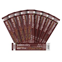 Paleovalley 100% Grass Fed Summer Sausage Beef Sticks – Gluten Free Beef Snack