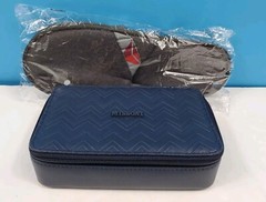 Missoni Exclusive Delta One Amenity Travel Case Blue Wave + Delta Slippers NEW